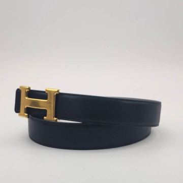 新品ベルト　エルメス　HERMES　Hロゴ　コンスタンス　ゴールド　Hバックル　レザー　ブラック　ユニセックス　本革　リバーシブル