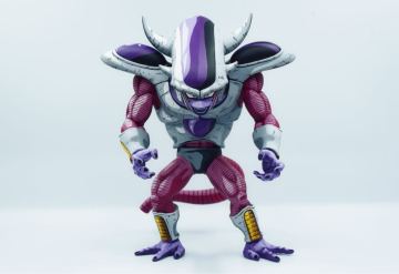 ドラゴンボール　 フリーザ 第三形態　フィギュア リペイント 2次元塗装　一番くじ　smsp 　二次元 漫画彩色 2D 　孫悟空 　サイヤ人 E賞