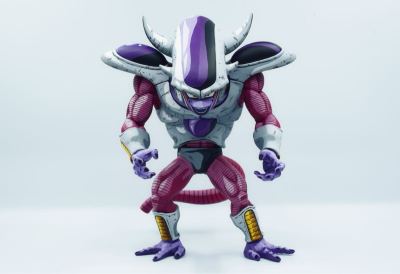 ドラゴンボール　 フリーザ 第三形態　フィギュア リペイント 2次元塗装　一番くじ　smsp 　二次元 漫画彩色 2D 　孫悟空 　サイヤ人 E賞