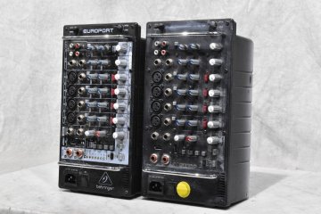 【G】behringer EUROPORT EPS500MP3 8chミキサー アンプ ペア ベリンガー 3150199