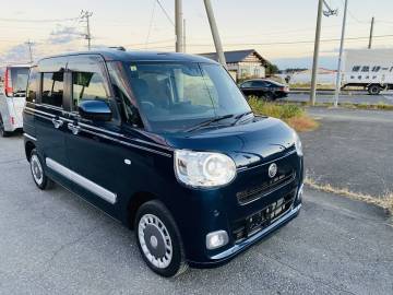 R5年ムーヴキャンバス・ストライプG・4WD実走行1万キロ/車検令和9年12月/2年車検付/9インチスマホ連携ディスプレイ /オールラウンドカメラ