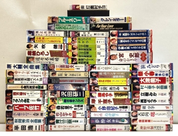 △(カセットテープ) (各著名歌手 映画サウンドなど)シリーズ(60点セット) (作動未確認) 昭和歌謡曲 昭和レトロ 演歌 Jポップ