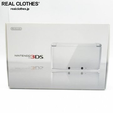 任天堂/Nintendo ニンテンドー 3DS 本体 アイスホワイト CTR-S-WAAA【簡易動作確認済】 /000