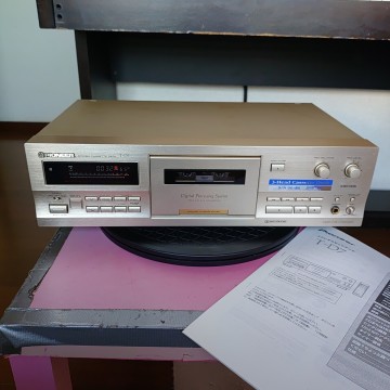 PIONEER パイオニア カセットデッキ T-D7 動作品 取説付き 3ヘッド