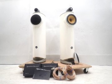 【希少】 B&W Signature Diamond スピーカーペア 40周年記念 500台限定モデル ミニマリスト・ホワイト 配送/来店引取可 &cap; 74BA4-1