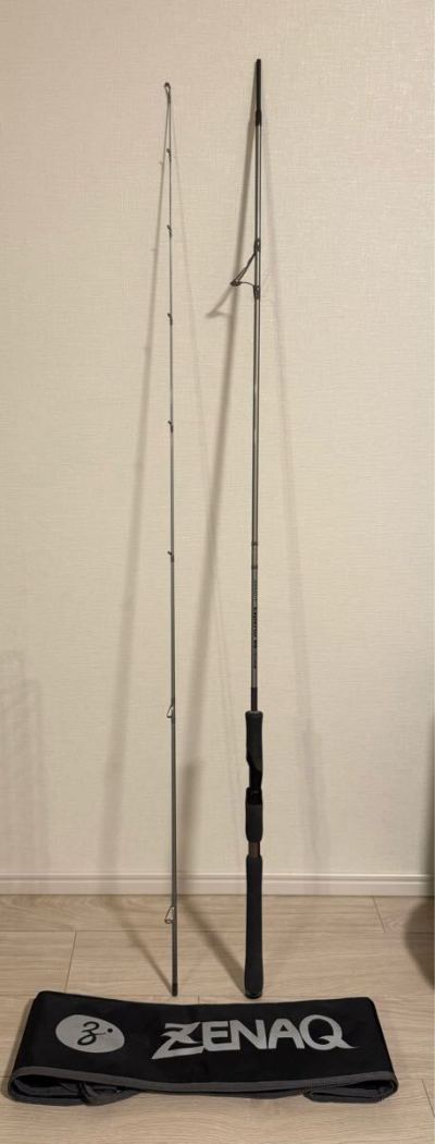 ゼナック アソートエスペルト 86 アキュラZENAQ ASSAUT Esperto 86 ACURRA 美品♪ チタンLCSG ローライダーガイドモデル 日本製 エギング