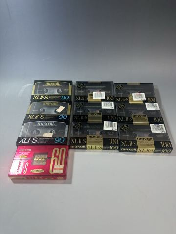 SONY XLII-S100(D)/XLII-S90/XLII-S60(E)/XLI-S90 新品未開封 カセットテープ　10本まとめ