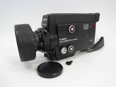 ZA2824/Canon AUTO ZOOM 512XL ELECTRONIC 8mm フィルムカメラ ZOOM LENS C-8 9.5-47.5mm 1:1.2 MACRO キャノン カメラ 保管品