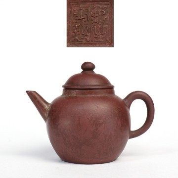 【takekore】鮑生南製 朱泥急須 紫砂壺 p12 煎茶道具