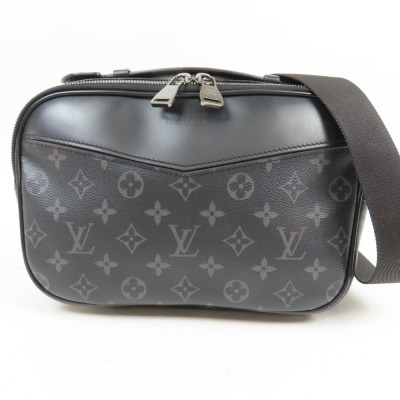 205306★1円スタート★LOUIS VUITTON ルイヴィトン 極美品 バムバッグ ショルダーバッグ モノグラムエクリプス ボディバッグ