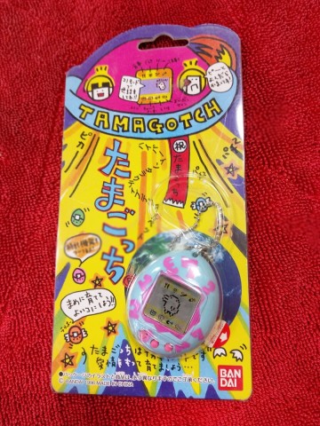 たまこ たまごっち BANDAI 当時物 水色 TAMAGOTCH 初代