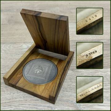 【銀製品】素材: 純銀(s999.9) 重さ153.91g/国際プロフェッショナル貨幣学者協会/発行年:1987年6月/第36回総会(XXXVI ASSEMBLE GNRALE)