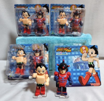 鉄腕アトム　アトラス　ASTRO BOY　ゼンマイクロン　同じ物４個　タカラ 