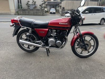 新春。予備検査付き。２３４９０キロ。Z400J Z400FX E4ベース。オリジナル。それなりに良い車両です。売り切り。 KAWASAKI