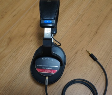 MDR-CD900ST 美品 バランス対応 ケーブル着脱仕様 4線コード付き SONY ソニー スタジオヘッドフォン