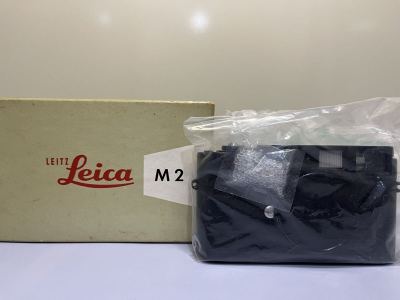 元箱 Leica M2 Black Rangefinder Body ライカ ボタンリワインド 初期型 フィルムカメラ レンジファインダー ボディ 超希少品