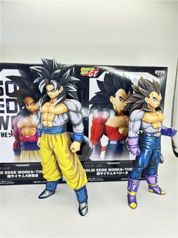 リペイント ドラゴンボールGT 超サイヤ人4 THE出陣 ベジータ 2D オリジナル 二次元風彩色 フィギュア ドラゴンボール