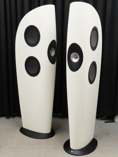 ■□【美品・全国発送可】KEF Blade スピーカーペア 50周年記念モデル グロスホワイト□■030774002W-3□■