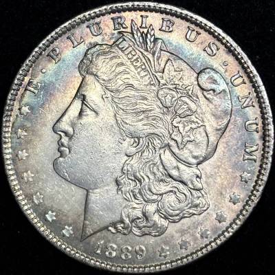 【アメリカ大型銀貨】(モルガン 1889年 26.7g 直径38mm)