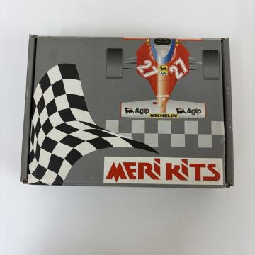 [0115-08M] メリキット フェラーリ 126 C2 南アフリカ 1982年 1/43 メタルキット ミニカー 現状品 未組立