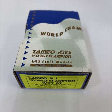 [0115-22M] タメオキット ウィリアムズ・ホンダ FW11B 1987年 ハンガリーGP 1/43 メタルキット ミニカー 現状品 未組立 