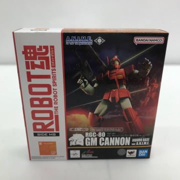 05w17738★1円~ 【フィギュア】ROBOT魂 SIDE MS RGC-80 ジム・キャノン ジャブロー基地仕様 ver. A.N.I.M.E. 中古品 【館林店】