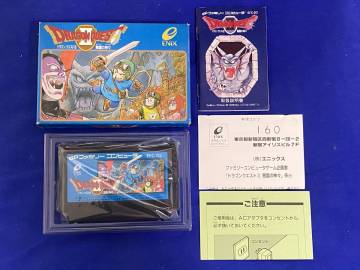 FC 美品　ドラゴンクエスト2 箱説付き　珍品　レア