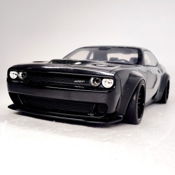 1/18 激レア GT SPIRITS 999個限定 LBWK リバティーウォーク Dodge CHALLENGER SRT ダッジ チャレンジャー アメ車 V8 JDM Rare 1円 011602