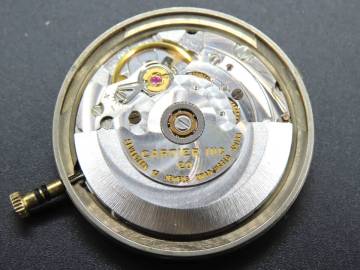 1円～! 稼働品 Cartier カルティエ 純正ムーブメント 自動巻き Cal.ETA2824-2 純正文字盤付き パシャ用 デイト パーツ メンズ腕時計 73