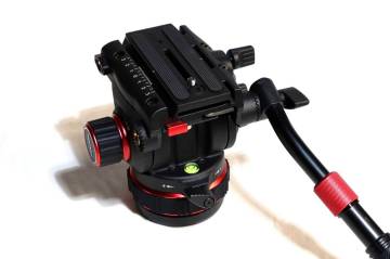 NEEWER プロビデオ フルード雲台　最大荷重10kg 新同