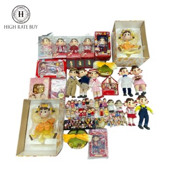 1円スタート ペコちゃん グッズ 大量まとめ 不二家 ペコちゃん ぬいぐるみ 人形 キーホルダー おえかきセット フォトフレーム コレクション