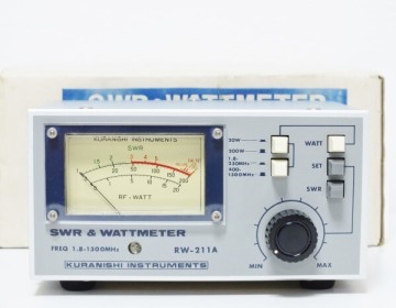 クラニシ　RW-211A　SWR/パワー計　1.8～1300MHz