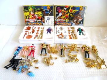 【行董】●未使用有 聖闘士聖衣大系 海闘士鱗衣 クリュサオルスケイル クラーケンスケイル クロス 箱付き まとめ売り セット TC672ZZG34