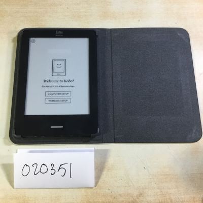 (020351C) Kobo N905C 電子書籍リーダー　カーバ付　B級中古品　アダプタ無し