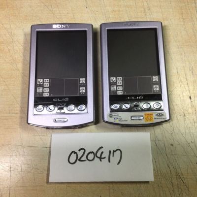 (020417C) SONY PEG-N600C CLIE PDA 本体のみ　ジャンク品 2台セット