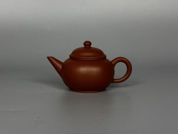 唐物 茶壺 煎茶 急須 紫砂 壺 宜興 窯 紫砂 壷 白泥 中国古玩 在印 煎茶道具 朱泥 茶器 孟臣 旧家蔵出 時代物 茶道具 幅9.5cm 高さ5.3cm