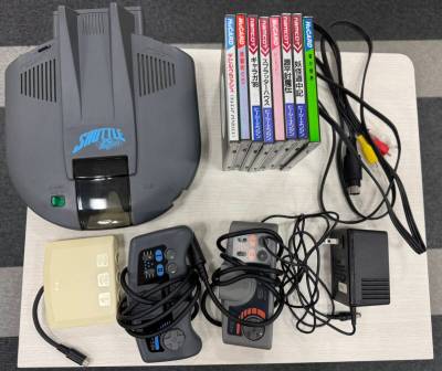 ジャンク品 中古 PI-TG2 PC シャトル 本体 ソフトまとめ 奇々怪々等 PCE ゲーム レトロ TGKT2763T