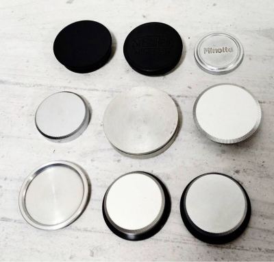 ● カメラパーツ ● レンズキャップ メタルキャップ フロントキャップ リアキャップ ケース ボディキャップ 詳細不明 まとめ売り