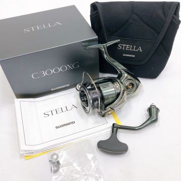 01002【1円スタート】未使用品 SHIMANO シマノ 22 STELLA ステラ C3000XG リール 釣具
