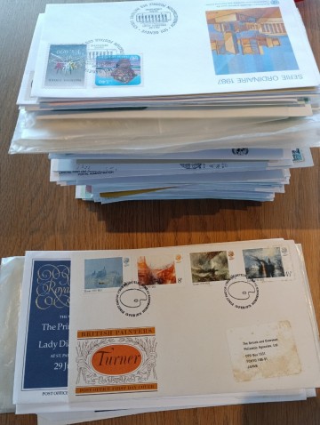 外国切手 エンタイアまとめ売り 封筒