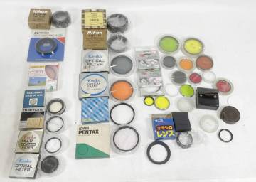 レンズフィルター レンズフード まとめ カメラ パーツ 部品 カラーレンズ ニコン Nikon Kenko 1円～ B1