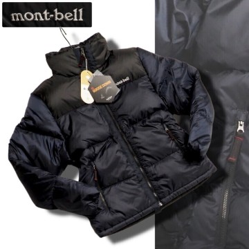 新品正規 mont-bell モンベル 海外限定 EXグースダウン リップストップ Elica ダウンジャケット メンズ100(L)ネイビー(NAVY) WUDJ603