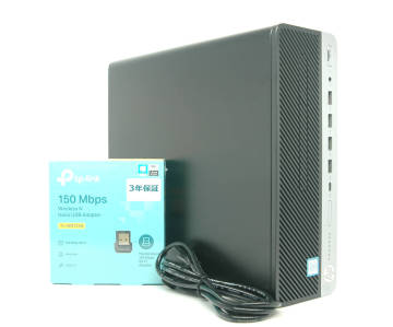 Win11□■Core i7-8700/超大容量32GBメモリ/SSD-960GB+HDD-2TB！hp ProDesk 600G4 SFF / MS Office2021 / Wi-Fi / USB3.1