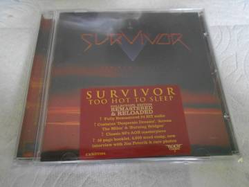 SURVIVOR / Too hot to sleep Rock Candy盤　remaster　10曲収録　　サバイバー