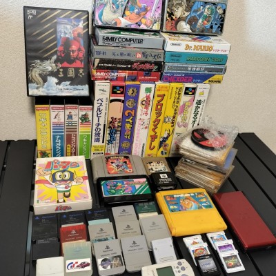 【希少】ゲームソフト カセット 大量 ニンテンドー 3DSソフト ファミコン　PlayStation DS 妖怪ウォッチ ポケモン等 動作未確認 まとめ売り