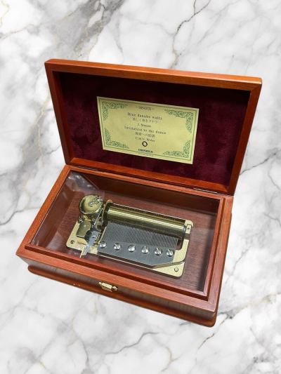 【動作確認済】SANKYO サンキョー　ORPHEUS オルフェウス　 美しく青きドナウ 舞踏への勧誘　オルゴール　音出し確認済 1円〜