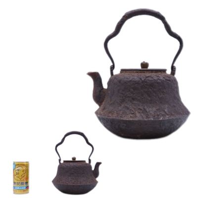鉄瓶 釜師 造 煎茶道具 茶道具 急須 湯沸 銅蓋 金属工芸 時代物 鉄壺