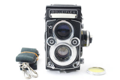 Rollei ローライ ROLLEIFLEX 3.5F Xenotar 75mm F3.5 ホワイトフェイス #216