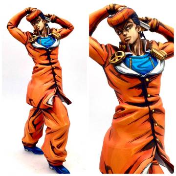 ジョジョの奇妙な冒険　東方仗助　リペイント　2次元彩色　2次元塗装 フィギュア ダイヤモンドは砕けない Mometria モーメトリア　JOJO
