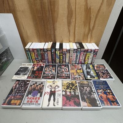 ① VHS プロレス G1 CLIMAX 他 アントニオ猪木 等 ビデオテープ まとめて ジャンク品